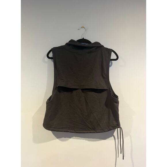 Under Armour Featherweight Fleece Sleeveless Funnel Neck Women's Size M - Picture 3 of 3